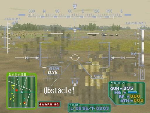 Gun Griffon: The Eurasian Conflict screenshot 5 for Sega Saturn